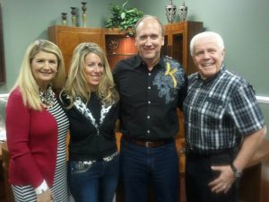 Kevin and Kathi Zadai with Jesse and Cathy Duplantis