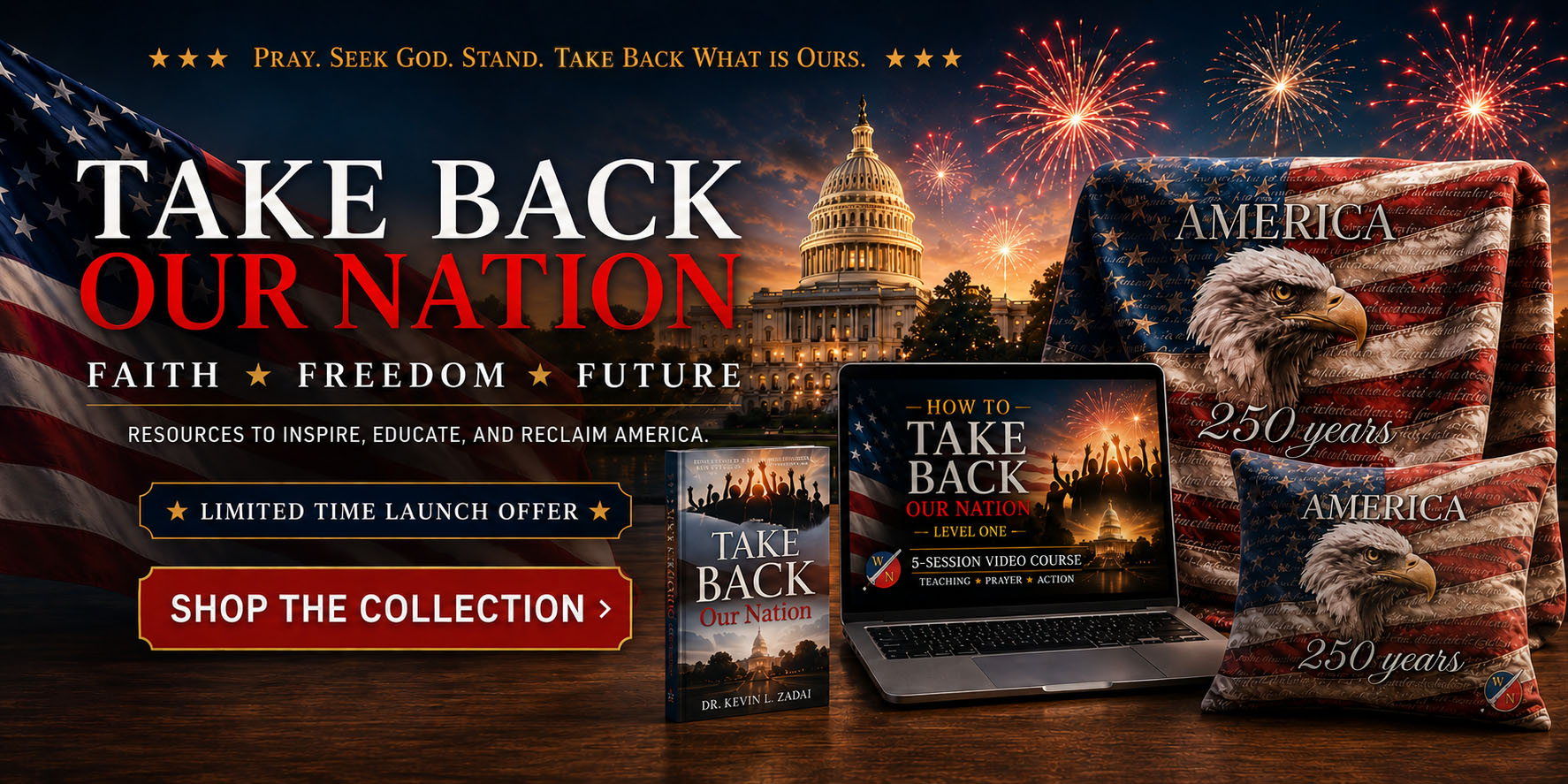 Take Back Our Nation Event - Banner Graphic
